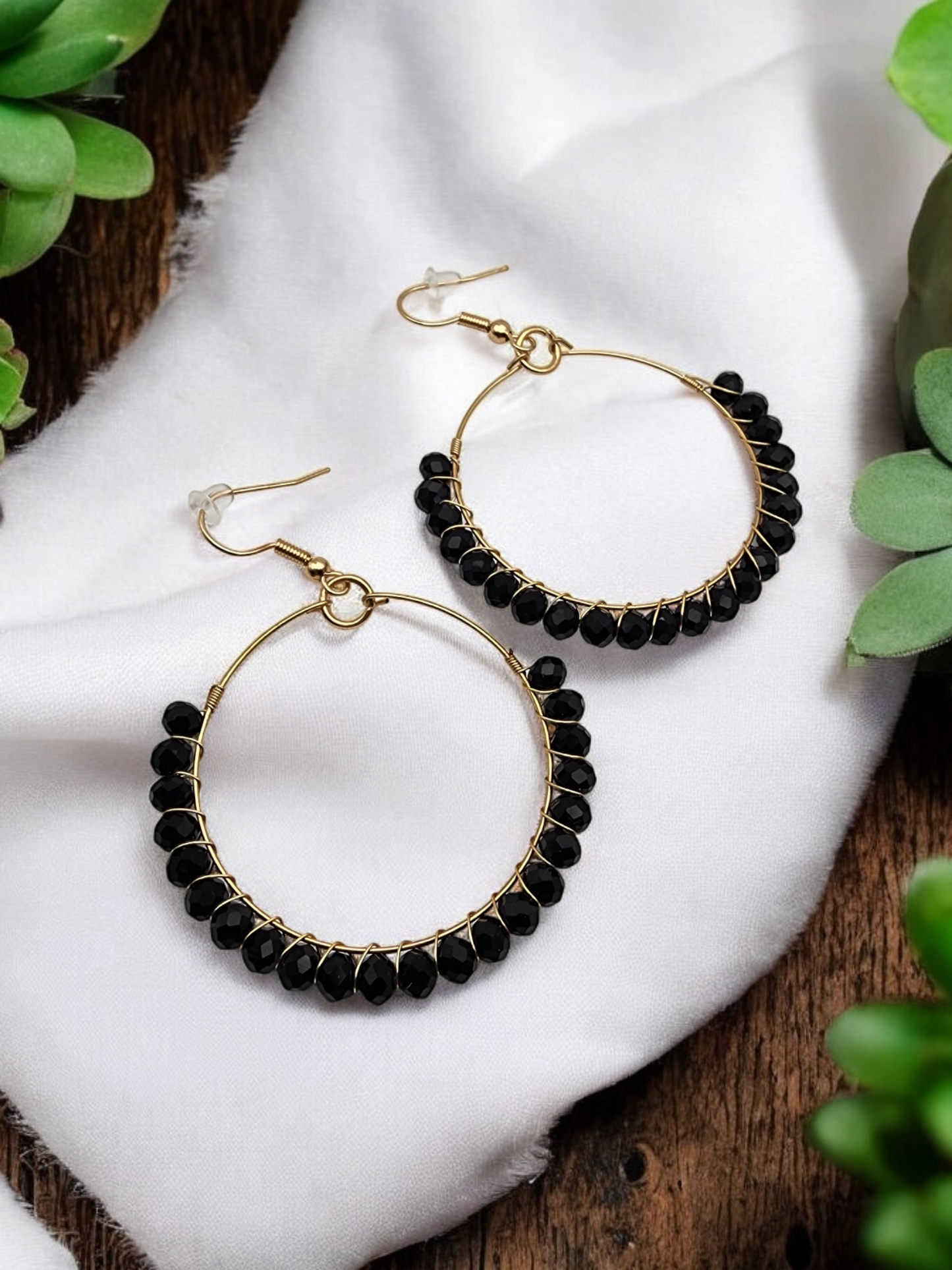 Wire Wrapped Hoops