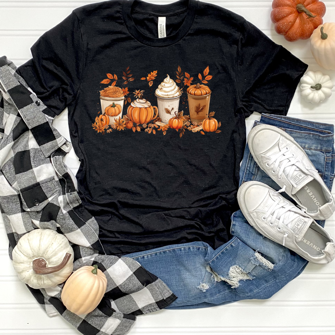Pumpkin Spice Drinks Tee