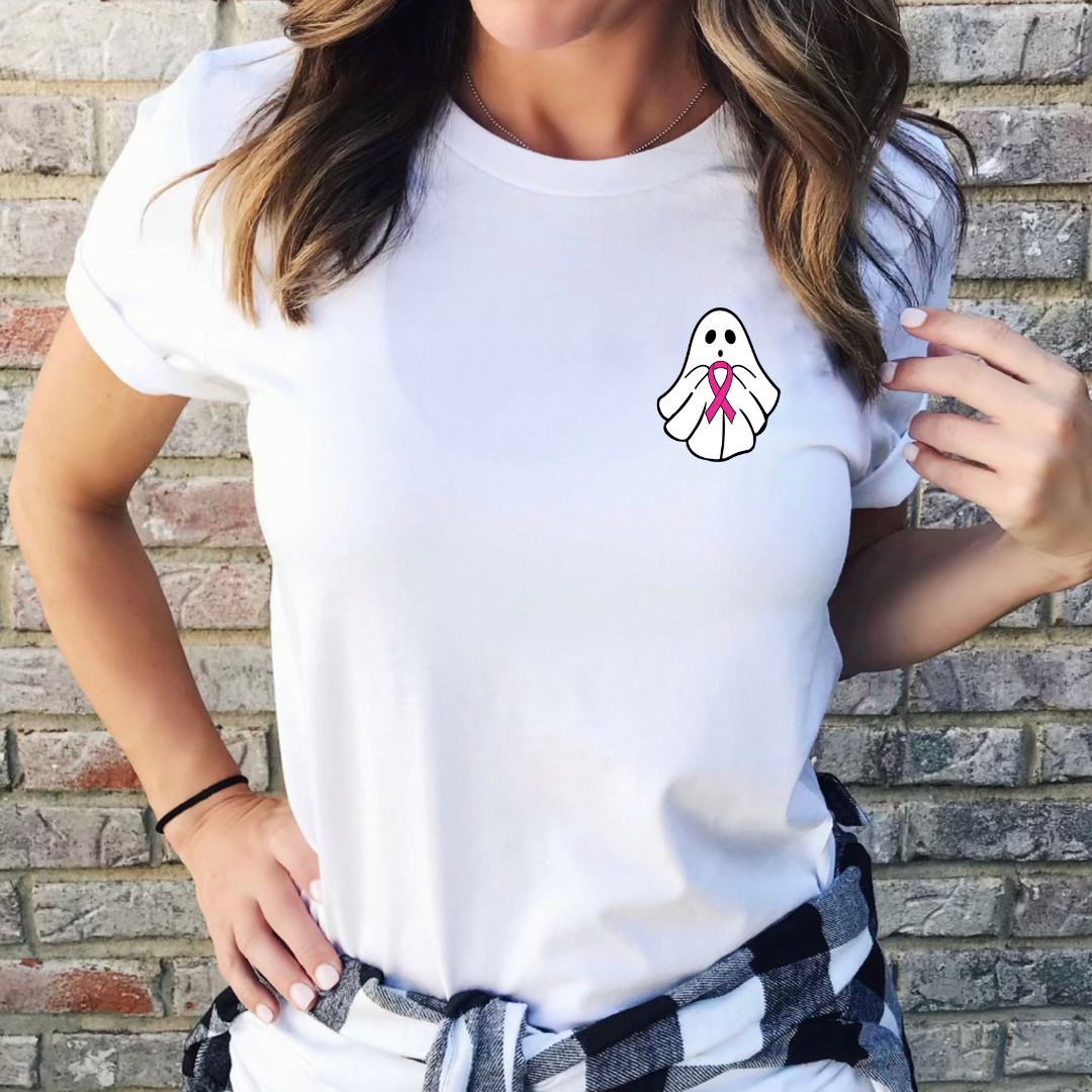 Breast Cancer Is Boo Sheet Double Sided Tee