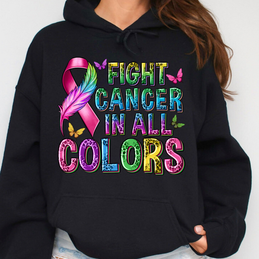 Fight Cancer in All Colors Hoodie