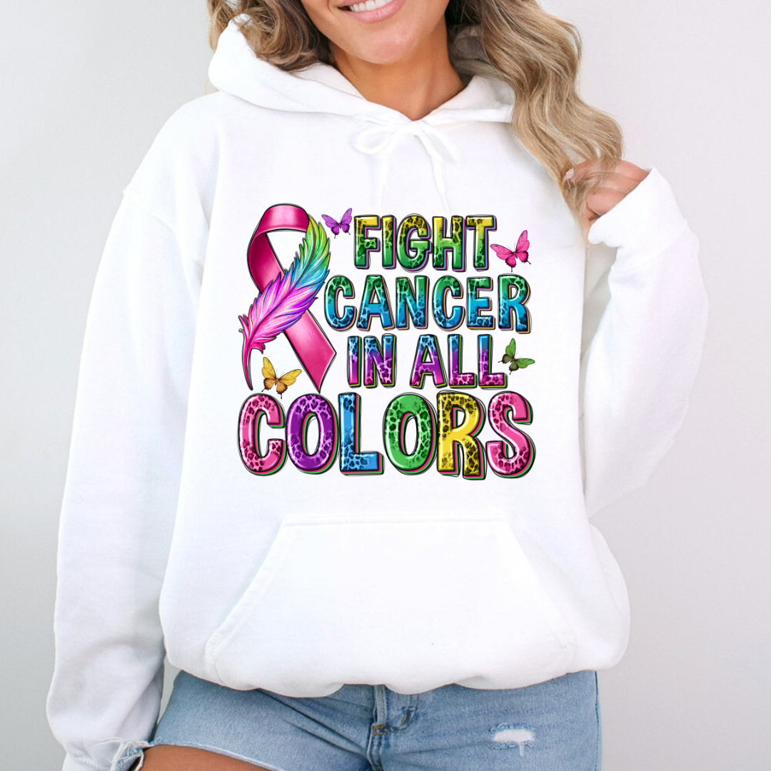 Fight Cancer in All Colors Hoodie