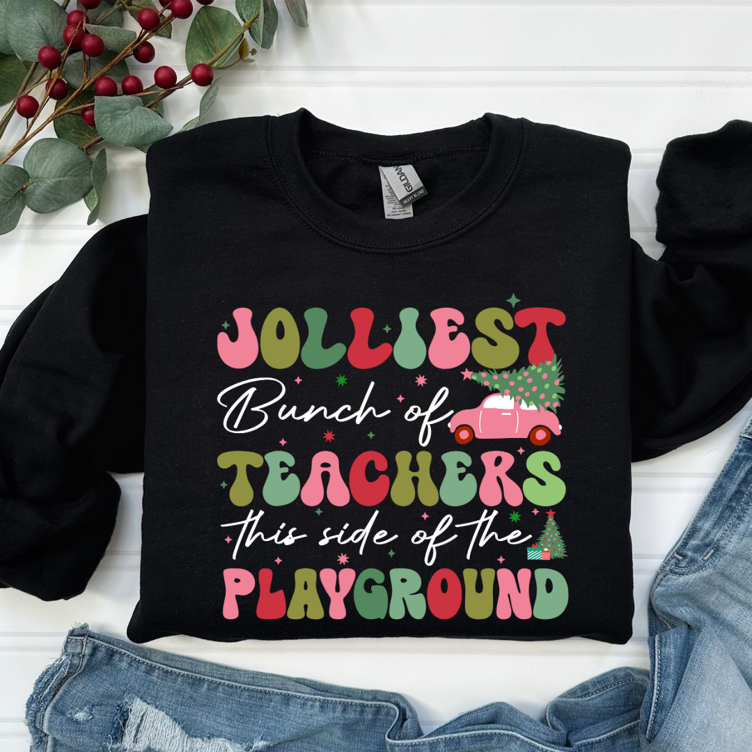 Jolliest Teachers Crewneck