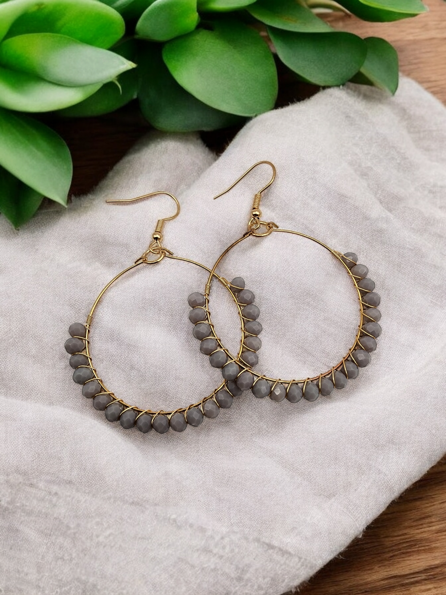 Wire Wrapped Hoops