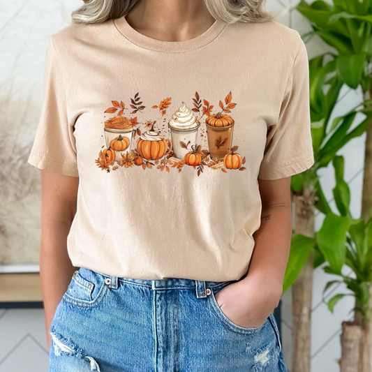 Pumpkin Spice Drinks Tee