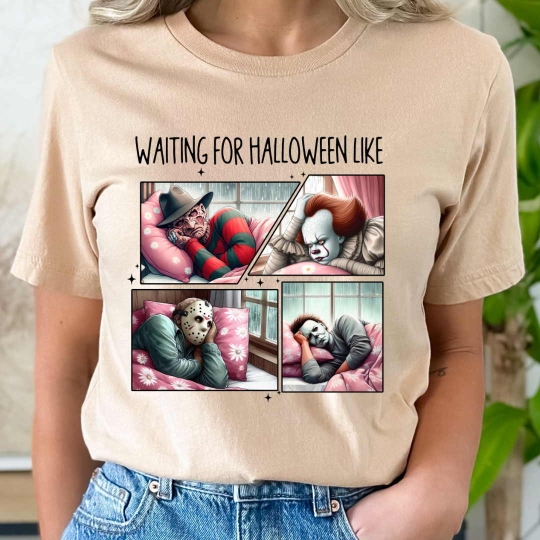 Waiting for Halloween Tee