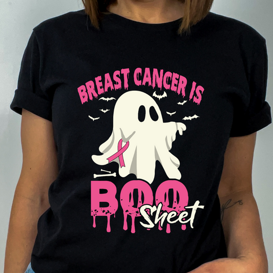 Breast Cancer Is Boo Sheet Tee