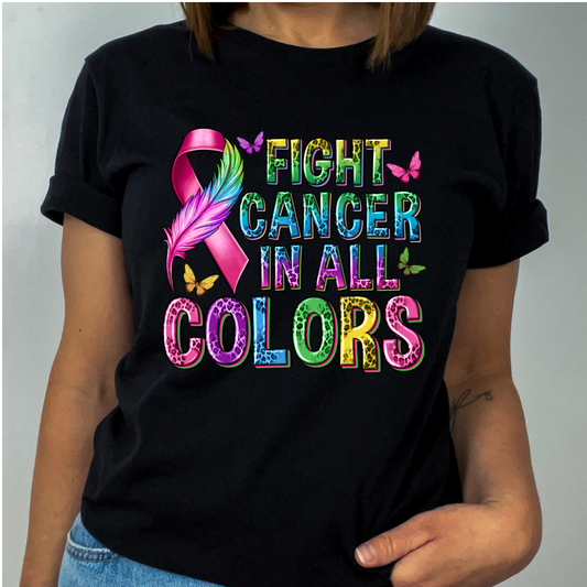 Fight Cancer All Colors Tee